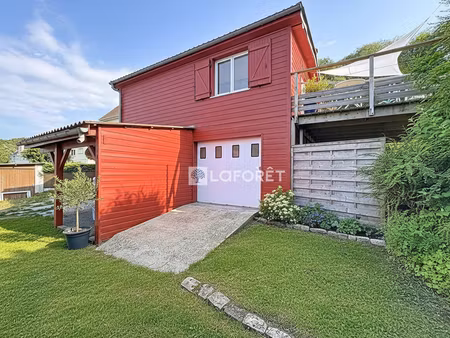 maison 3 chambres avec garage  jardin et grande pièce de vie à vendre à fécamp