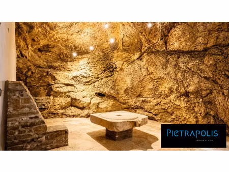 maison troglodyte entièrement rénovée