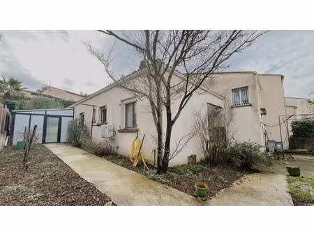 montpellier aiguelongue vaste maison t5 + garage + cave