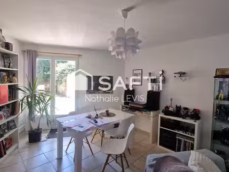 investissement facile en lmnp maison de ville avec un jardinet  une cuisine équipée et 2 c