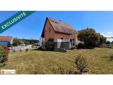 maison familiale avec grand jardin sans vis à vis.