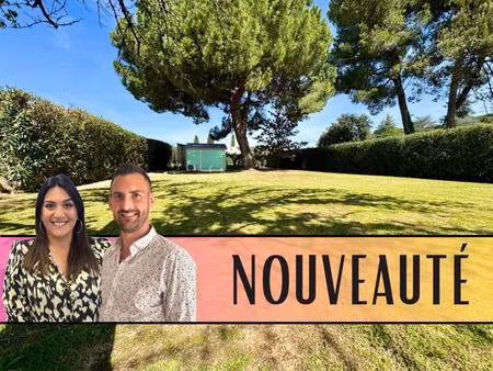 pignan – 1 200 m² constructibles au calme  à deux pas du centre