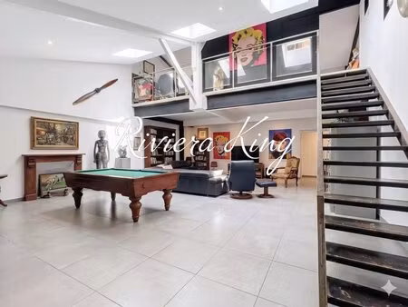 espace atypique - nice port – loft esprit atelier et galerie