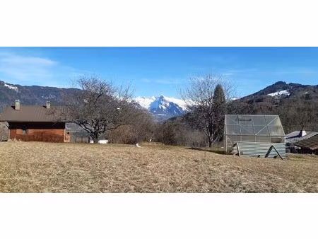 achat terrain 1 154m² samoens 74340
