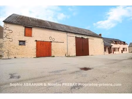 fermette de 4 pièces  3 chambres  dépendances  garages et terrain
