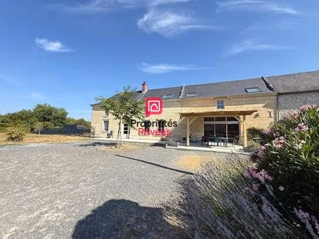 maison beaumont en veron 5 pièce(s) 183 m2 jardin dépendances