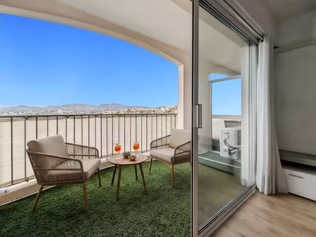 appartement 2 pièces de 46 m² avec terrasse  parking et cave ? résidence de standing