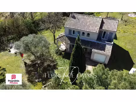 magnifique villa provençale de 101m2 avec terrain arboré de 2347m2- 4 chambres - douzens