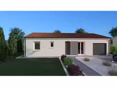 vente maison neuve 5 pièces 80 m² à celle-lévescault (86600)  166 290 €
