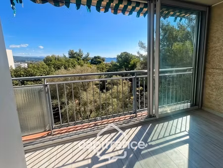 appartement à vendre 4 pièces la ciotat (13) - 74m2 terrasse vue mer - cave - au calme - à