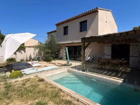 référence : 6591-lli. - coup de cœur – maison récente avec piscine  3 chambres et pièce am