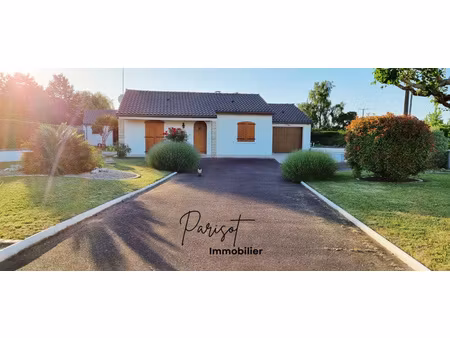 maison plain-pied 90 m² – naintré – 1 chambre – véranda 30 m² – garage – jardin – potentie