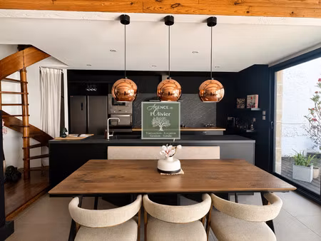 loft d'architecte avec terrasse et parking en coeur de ville