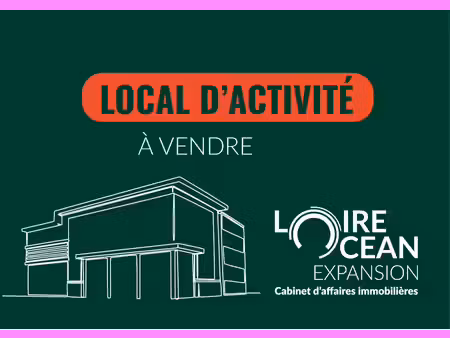 vente local d’activités saint herblain 44800 332m²