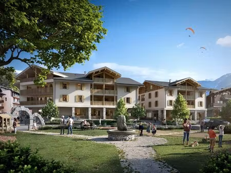 joli studio situé au coeur du village de samoëns