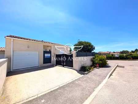 villa t3 de 90 m² avec jardin arboré proche d'uzès