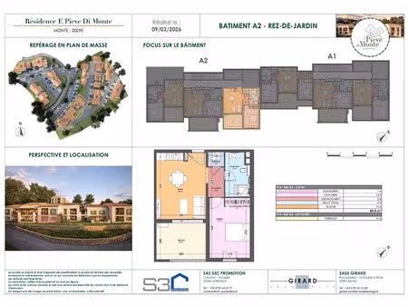 vente appartement 2 pièces 44 m² vescovato (20215)