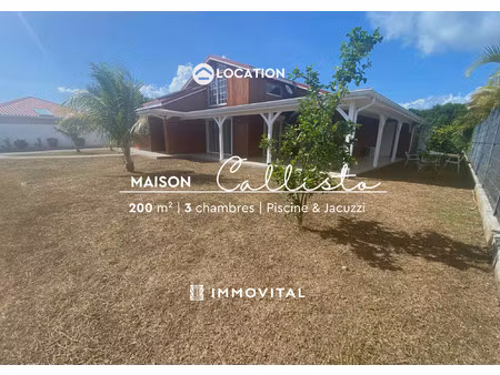 location maison 4 pièces 200m² gourbeyre 97113