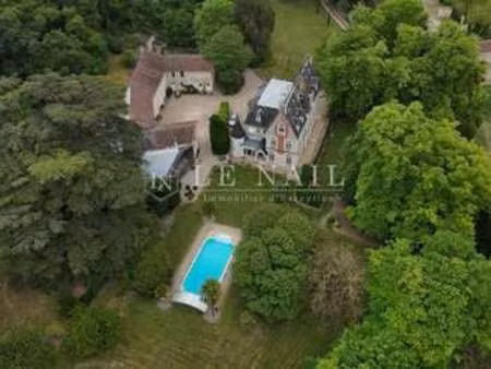 vente demeure d'exception piscine à loudun (86200) : à vendre piscine / 487m² loudun