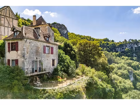 vente maison 5 pièces 80 m² à saint-cirq-lapopie (46330)  395 000 €