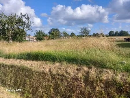 terrain à bâtir à coux (17130)