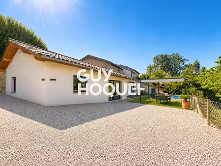 maison de plain pied 3 chs + atelier + piscine et terrain de 1260 m² - 71570 chanes