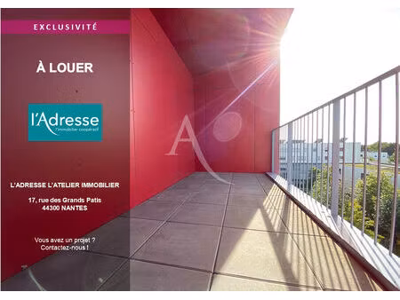 location appartement 2 pièces 45m² nantes 44300