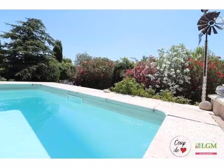 aubignan (84) - le luxe du calme  la douceur de la provence pour cette maison de 116 m²