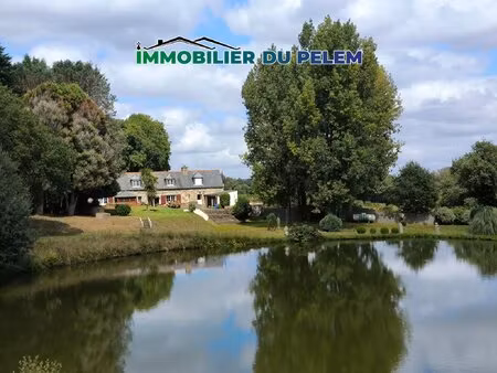 longère au calme  isolée avec étangs et salle de cinéma