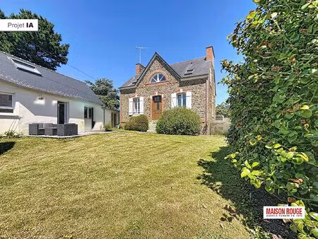maison en pierre rénovée avec gîte indépendant à vendre à binic dans un environnement...