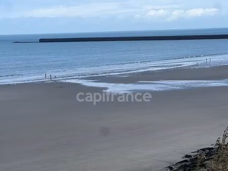 à vendre maison semi-individuelle - boulogne sur mer - vue mer exceptionnelle - 7 pieces -