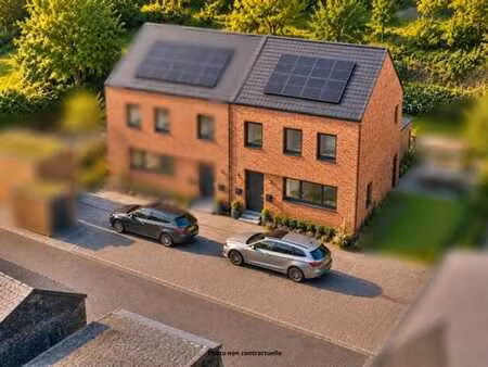 projet de construction 3fc - 4 ch - parking - situation idea