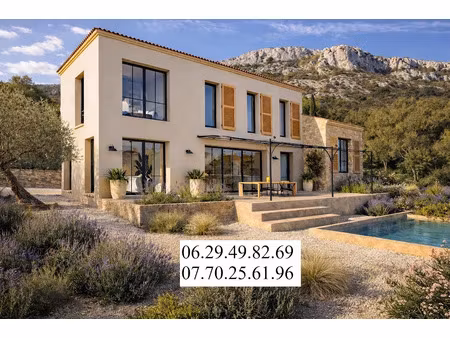 vente maison neuve 5 pièces 120 m² à gemenos (13420)  749 000 €