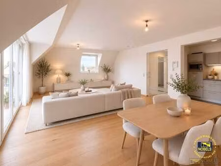 à vendre : récent appartement sous les toits avec terrass...