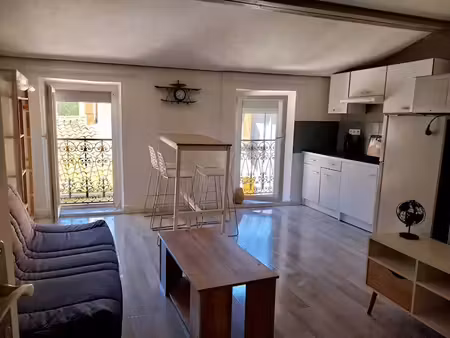 location meublée appartement 1 pièce 29.19 m² à narbonne (11100)  485 €