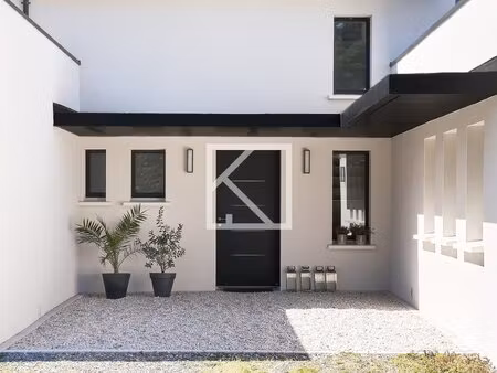 maison contemporaine sur le golfe du morbihan