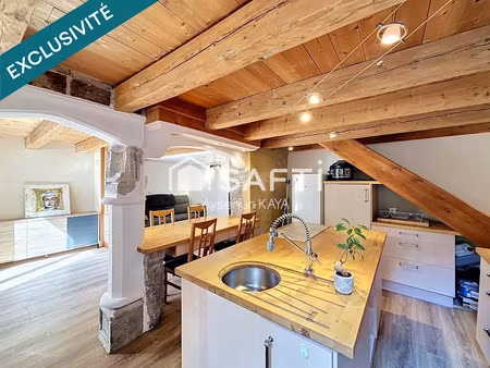 vente duplex 3 pièces 57 m² à saint claude (39200)  75 000 €