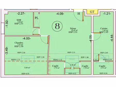 vente appartement 2 pièces 39.64 m² à sainte-genevieve-des-bois (91700)  168 540 €