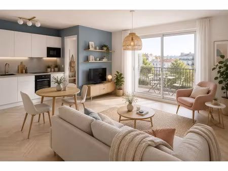 vente appartement 2 pièces 41.8 m² à clermont-ferrand (63000)  150 000 €