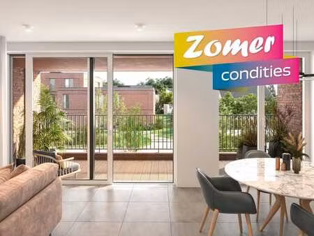twee slaapkamer appartement met zuidwest gericht terras