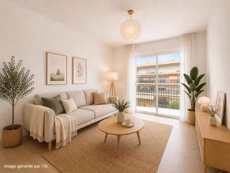 vente appartement 2 pièces 55 m² à saint-laurent-du-var (06700)  229 000 €
