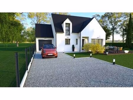 terrain avec maison neuve à vendre
