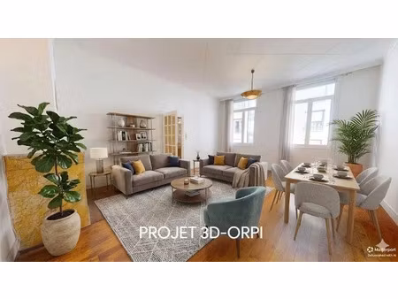 vente appartement 3 pièces 63 m² à lyon 1er (69001)  299 000 €