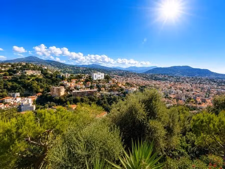duplex t3 72 m² vue panoramique exceptionnelle sur nice saint-pierre-de-féric