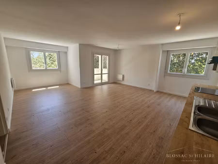 poitiers fac / campus appartement de type 3  78 m2 avec balc