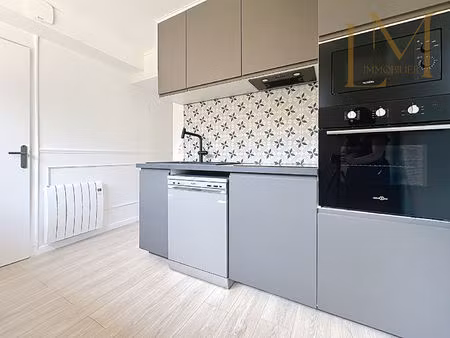 saint jean de braye (mairie) appartement rénové 3 pièces 66.02 m2 balcon parking et cave