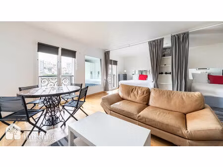 a vendre - neuilly-sur-seine île de la jatte - grand studio de 51 65 m² avec vue seine