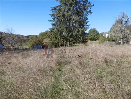 vente terrain 1253 m² à egletons (19300)  22 000 €