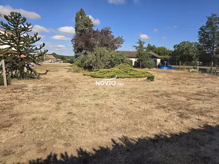 vente terrain à batir 1350 m² à saint-martin-la-pallu (86380)  19 990 €