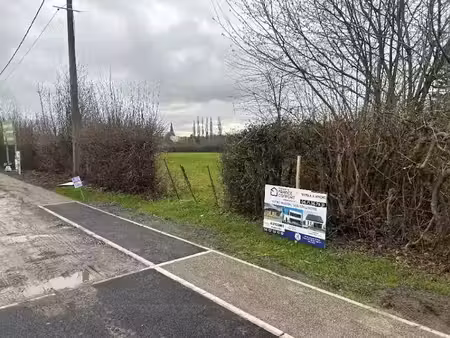 vente terrain 2100 m² à boussières-sur-sambre (59330)  55 000 €